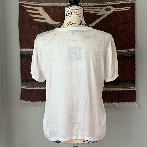 ATM Anthony Thomas Melillo Stretch Silk Crewneck Tee - Picture 6 of 11